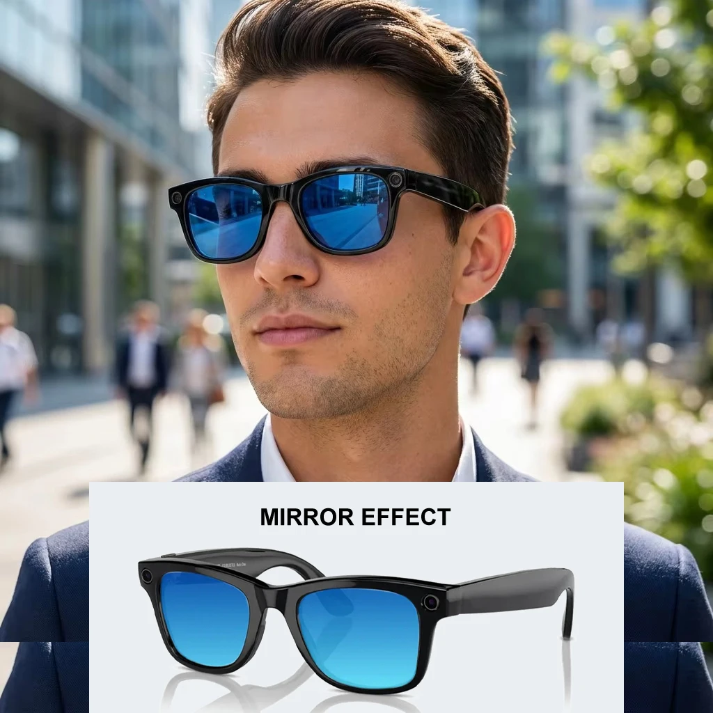 Custom Polarized & Tinted Lenses FOR Ray-Ban Meta Wayfarer RW4006 RW4008 RW4012 Gen 1 2 Smart Glasses Sunglasses RX Mirrored