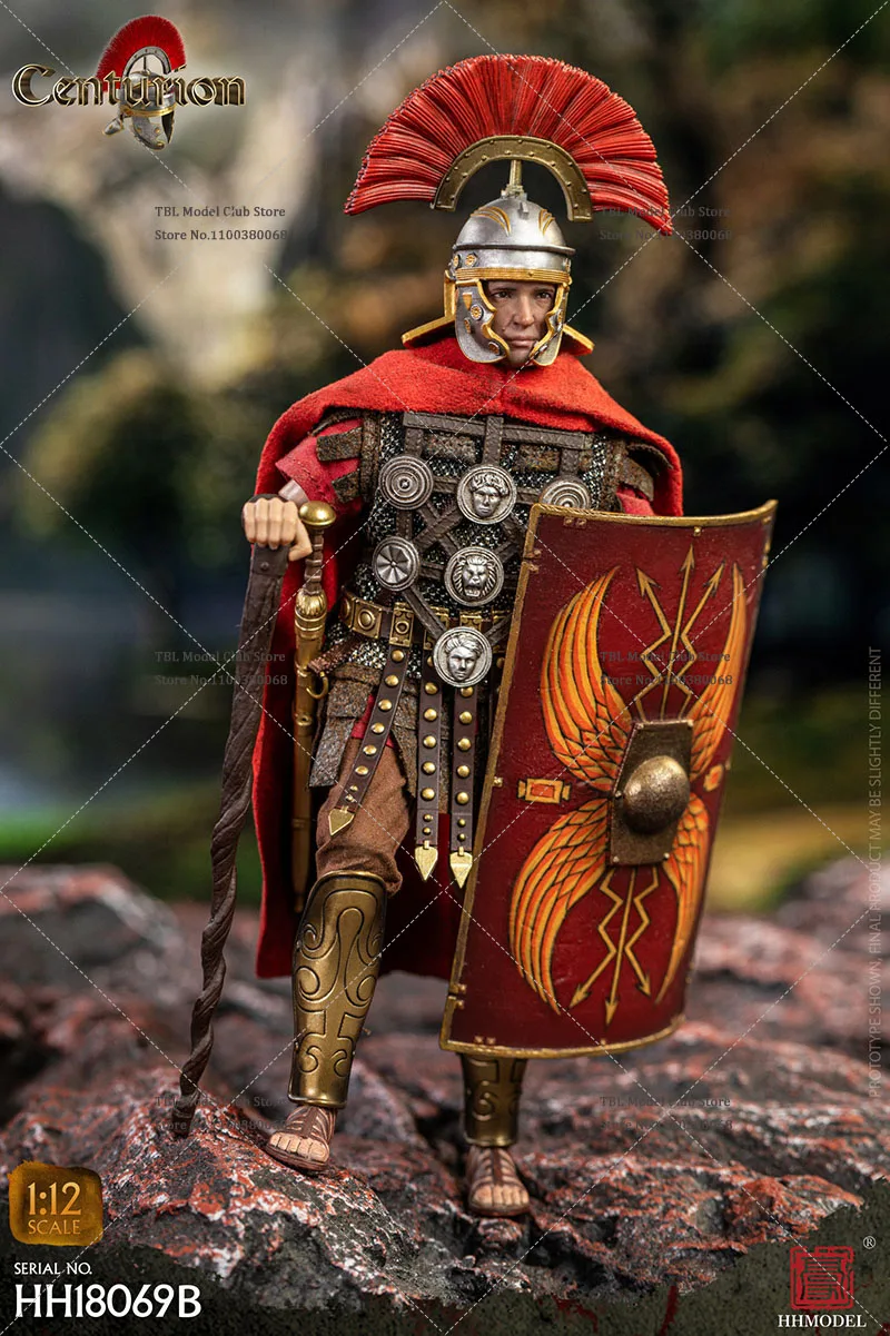 HHMODEL HH18069 HH18070 HH18071 1/12 Collectible Imperial Legion Centurion Flagbearer 6'' Full Set Male Soldier Action Figure