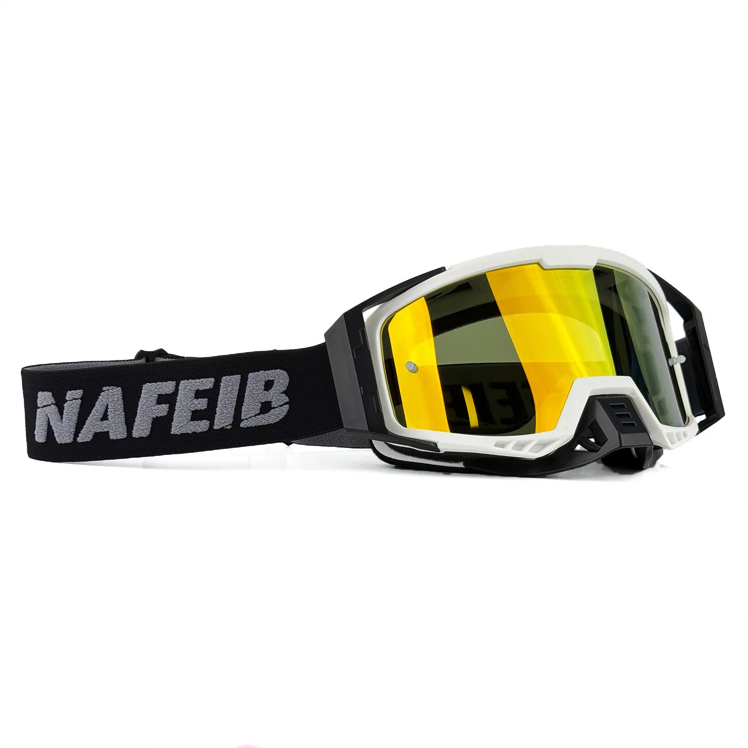 Professional Premium Off-Road Motocross Goggles Wind-Protective Eyewear for MTB ATV Skiing Cycling & Racing