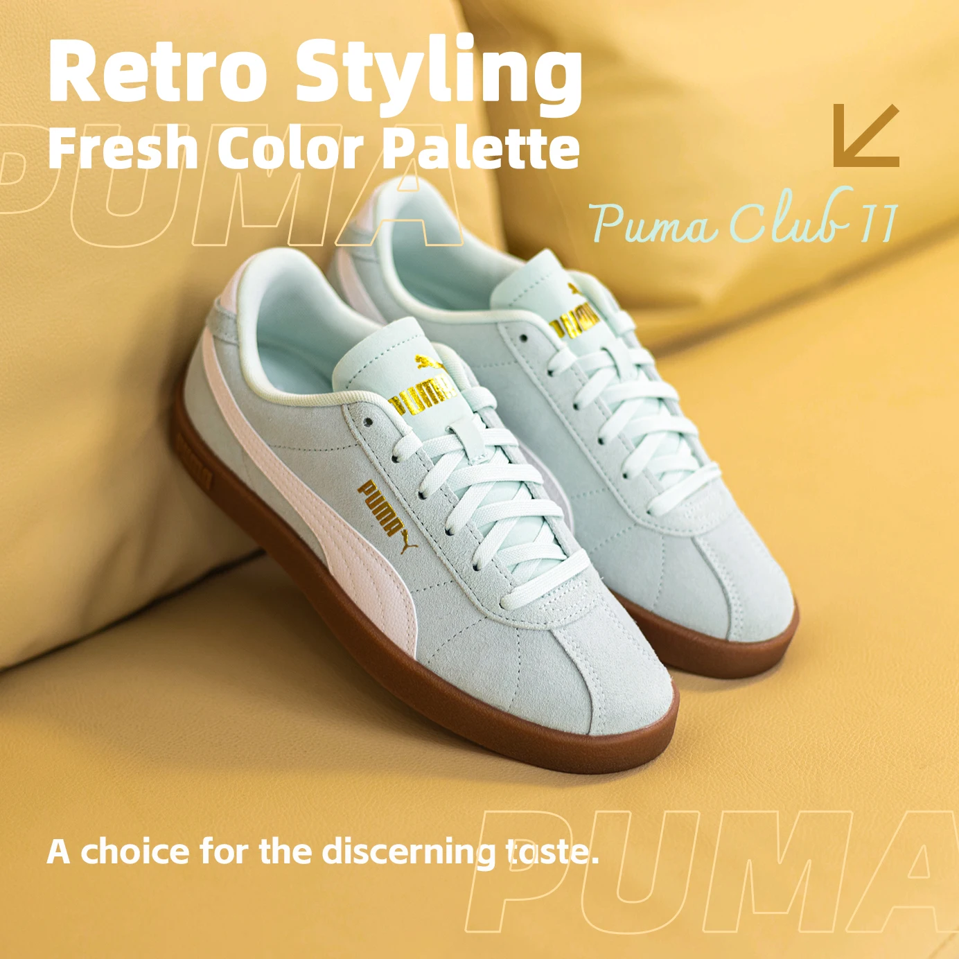 

Puma Men's and Women's Shoes, Fashionable and Versatile Sneakers, Low-Top Casual Shoes 397444-10