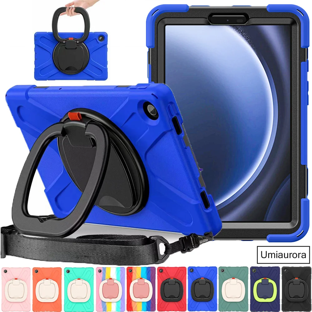 

For Lenovo Tab M10 Plus 3rd Gen 10.6 TB128FU 10.1 inch TB328FU X306F X606F Heavy Duty Rugged Tablet Case Stand Shockproof Funda