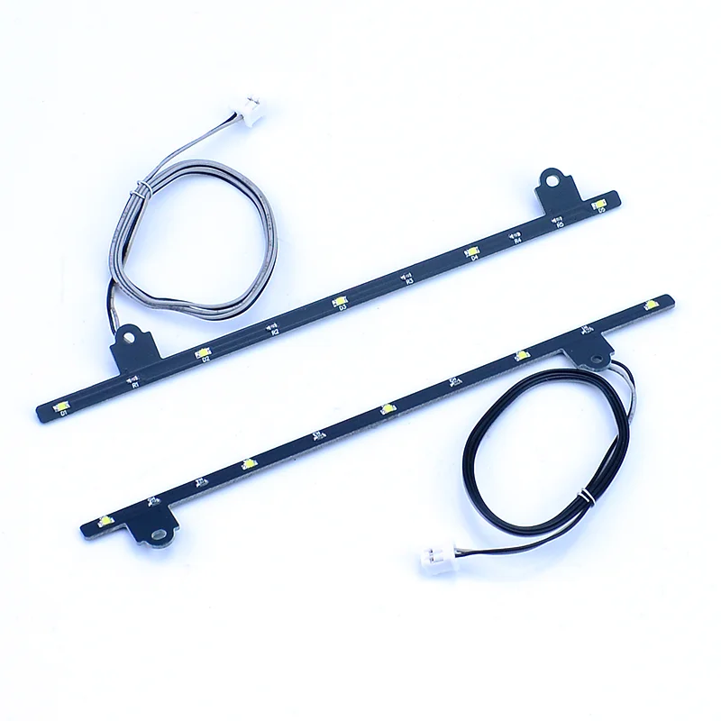 1:14th Scale LED Side Skirt Light Board Upgrade Lighting for Tamiya RC Truck SCANIA 770S 4×2 56379 Car Accessories
