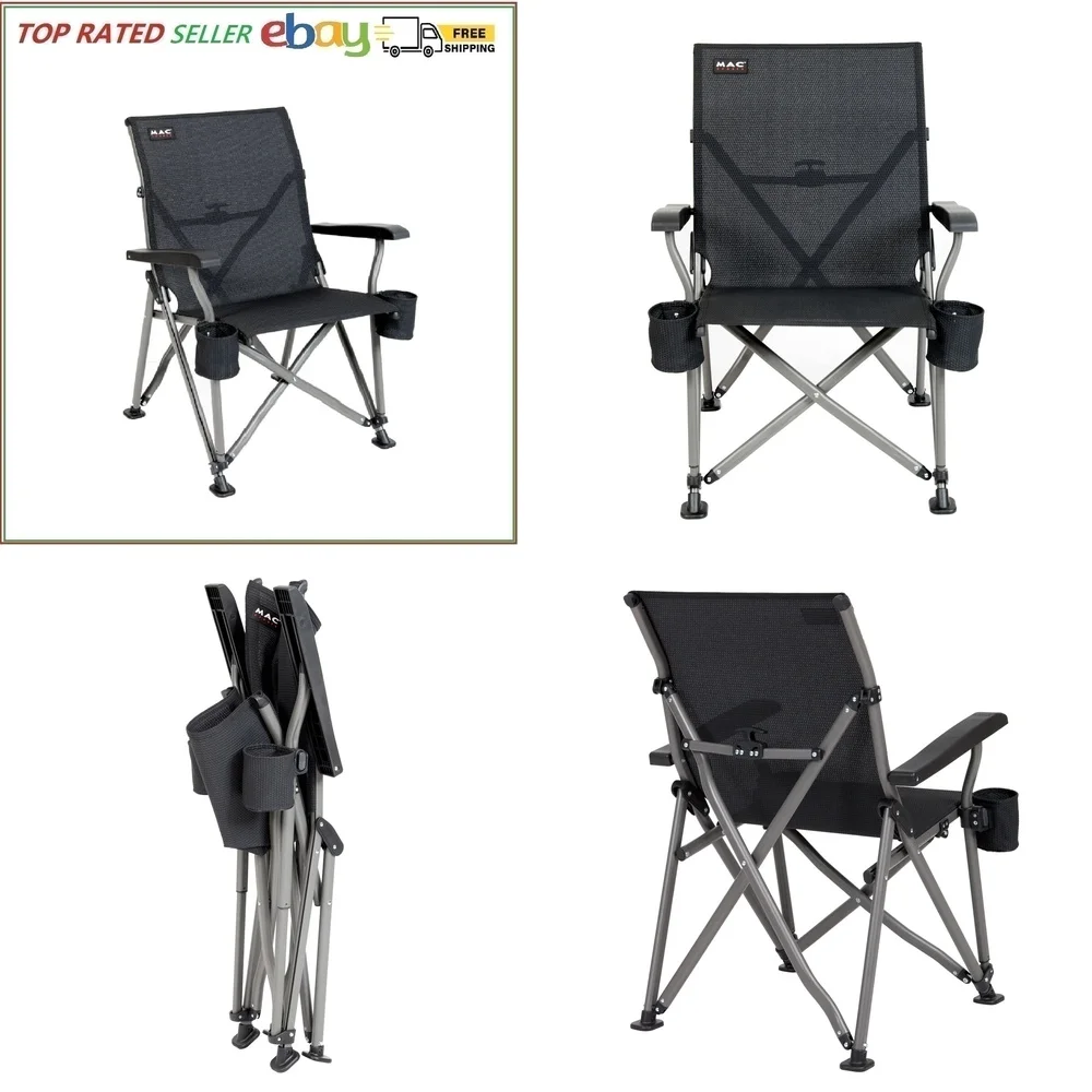 

Стул для кемпинга Сверхмощный складной стул для кемпинга Портативный легкий стул с алюминиевой рамой для уличного рюкзака Высокая вес