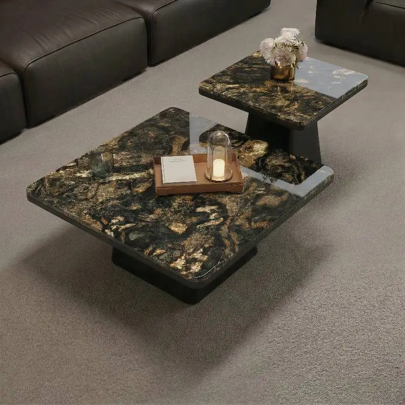 

European Decoration Coffee Tables Set European Apartments Modern Tea Table Designer Space Saving Muebles Para Hogar Furniture