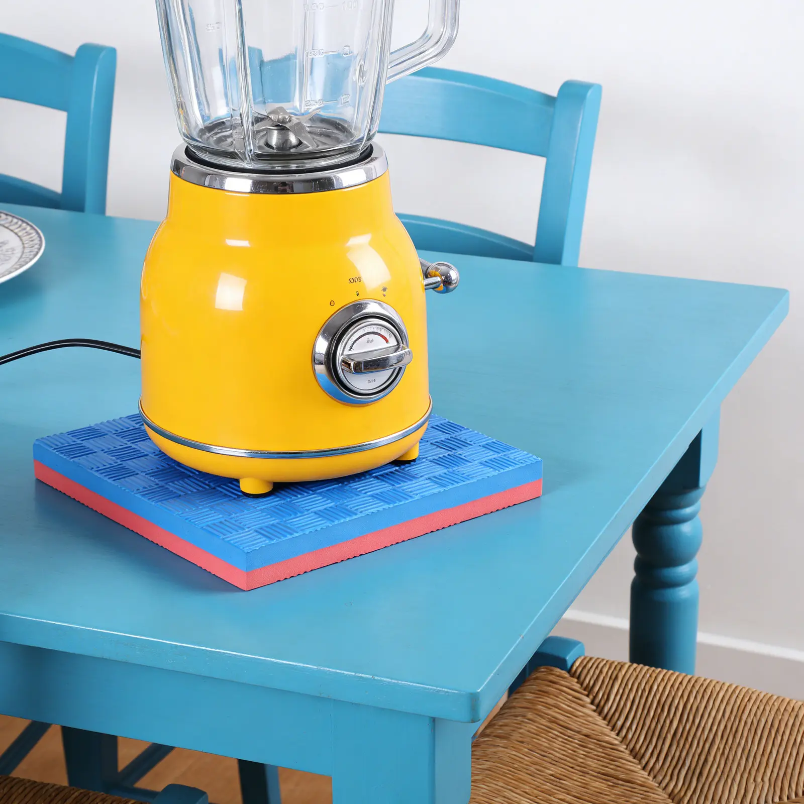 9.8 Clean Anti Vibration Sound Insulation Mat for Blender Mixer Food Processor Non Slip Shockproof Kitchen Appliance