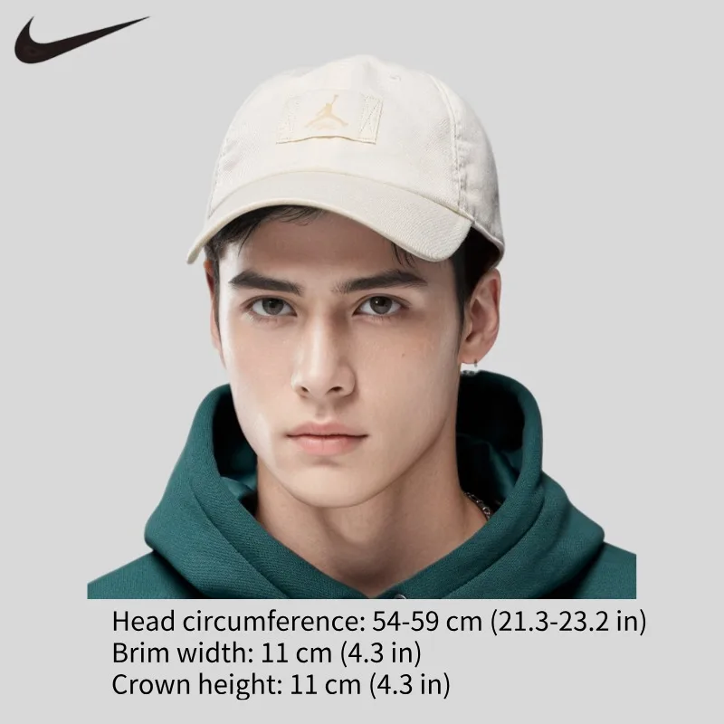 Nike Jordan Club Men's and Women's Comfortable Adjustable Sports Cap FD5181-133 view 5