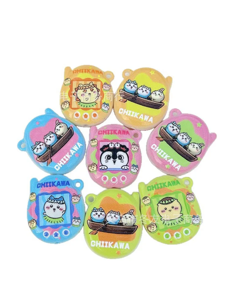 10/20pcs forchiikawa through-hole beaded DIY mobile phone chain keychain beaded pen accessory material view 5