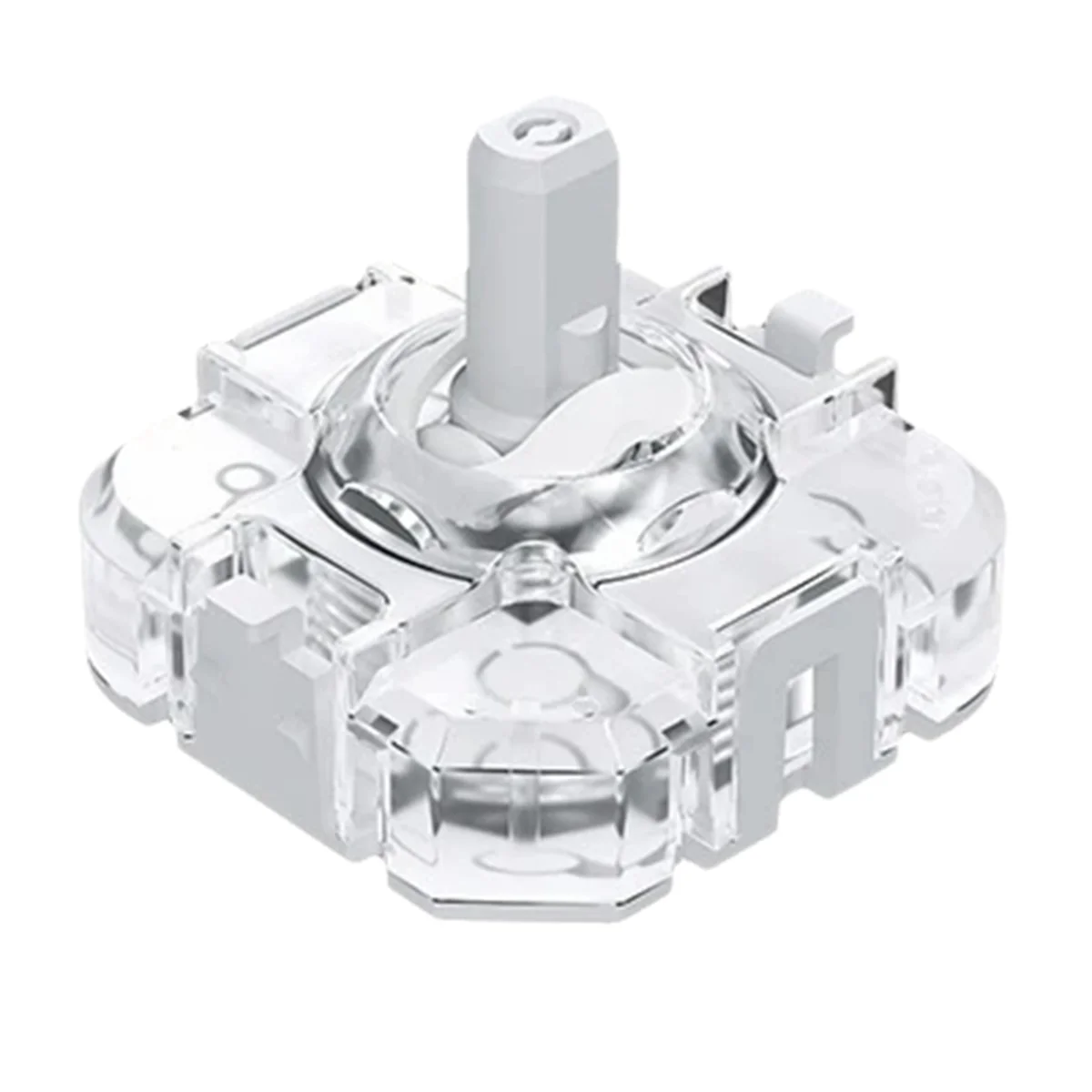 عصا تحكم عملية قابلة للتبديل السريع لـ MACHENIKE G6Pro G5Pro V2/ThundeRobot G80 عصا تحكم JH20 Hall باللون الأبيض