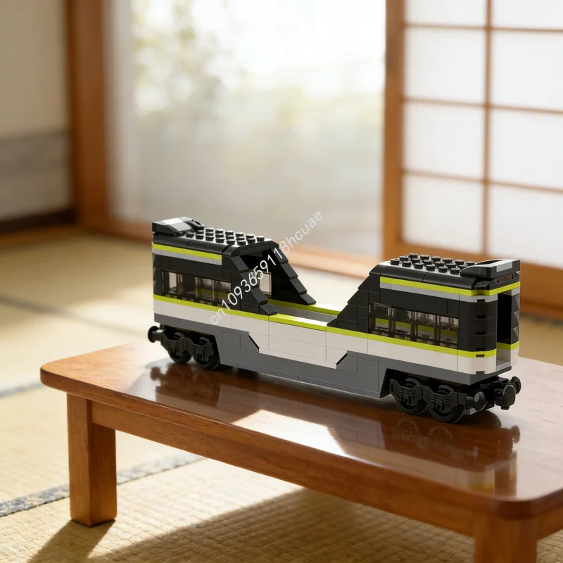 203pcs MOC Cargo Module 2 City Trains Model Building Blocks Christmas Gifts Construction Toy Assemble Education Creative Idea