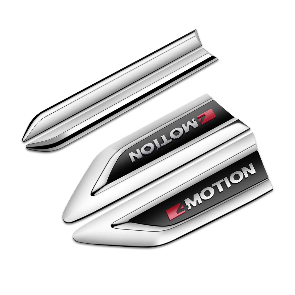 

2 шт., автомобильные наклейки на задние крылья для VW Volkswagen Tiguan MK2 MK4