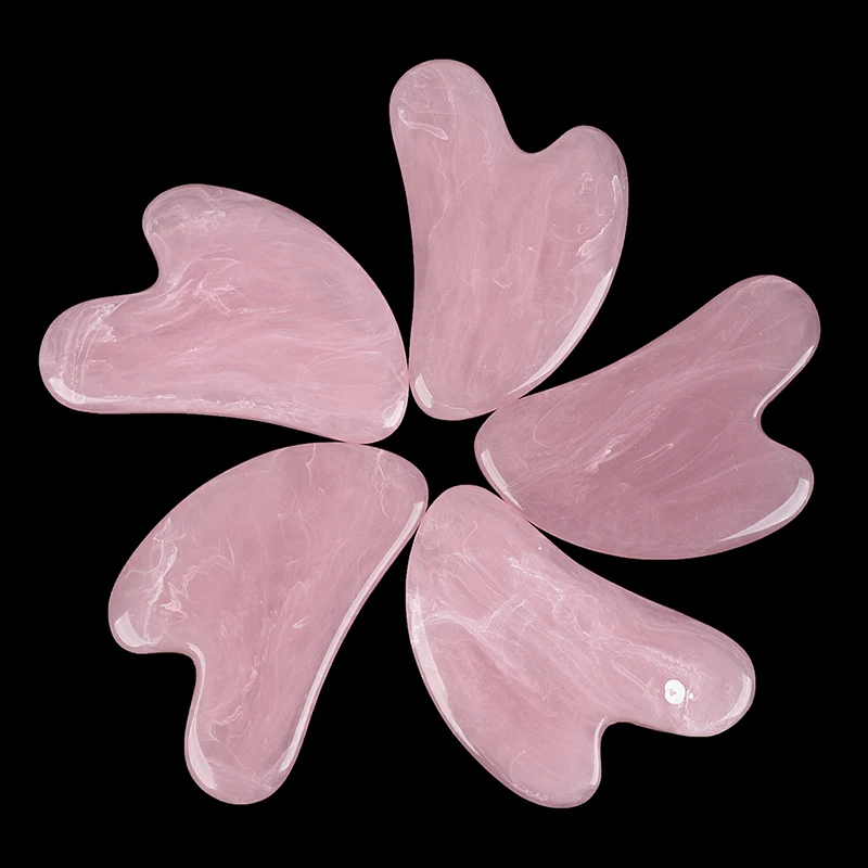 1pcs Guasha Scraping Massage Scraper Face Massager Acupuncture Gua Sha Board Massaging Tools