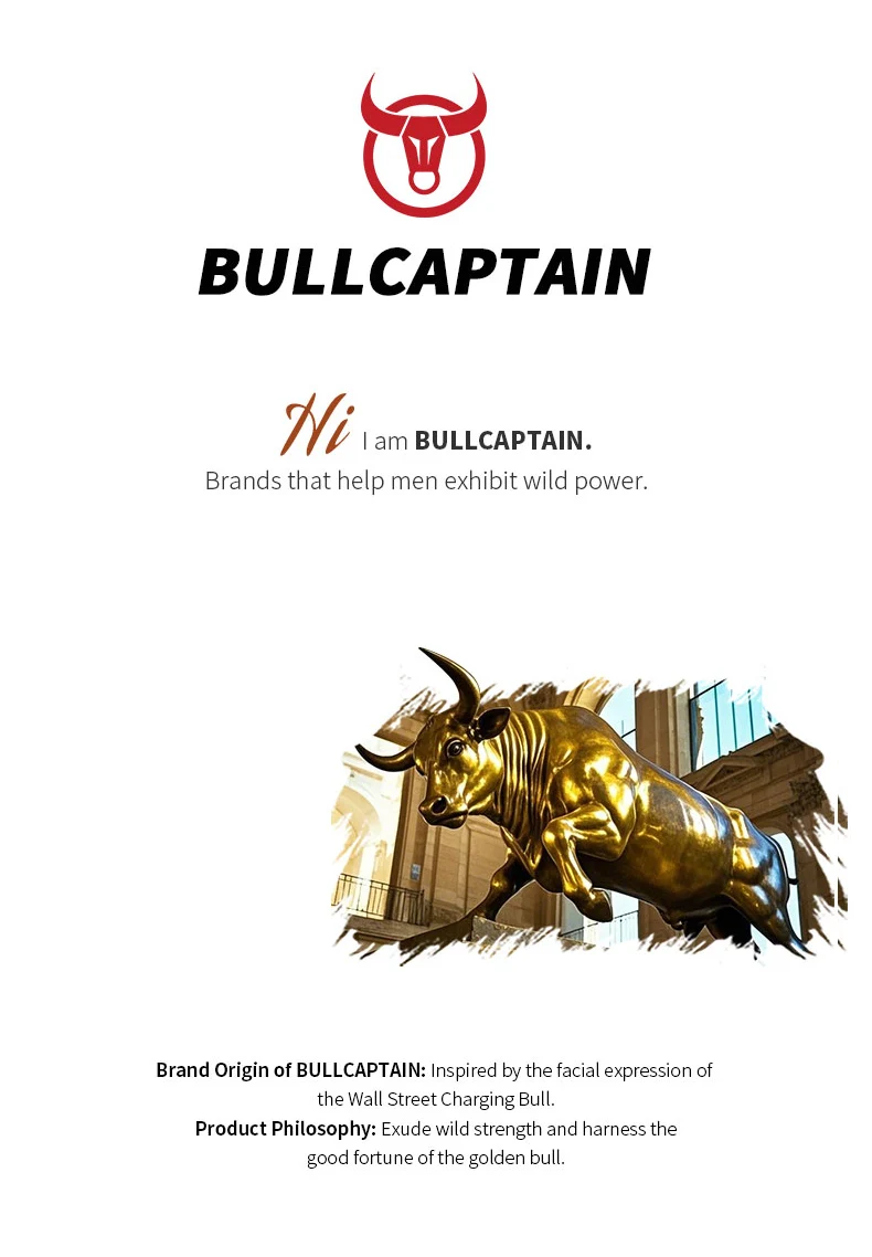 BULLCAPTAIN Bifold-Geldbörse aus echtem Leder mit großem Fassungsvermögen, Kreditkartenetui für Herren mit 15 Kartenfächern, RFID-Geldbörse – Detail 1