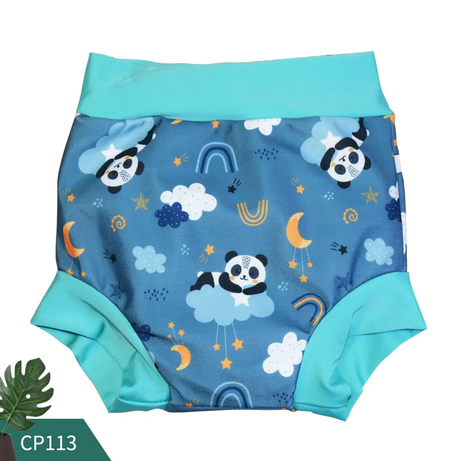 Eezkoala Schwimmwindel für Neugeborene, hohe Taille, waschbare Baby-Schwimmwindeln, Stoffwindeln – Detail 13