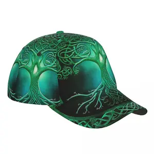 Yggdrasil Baseball Cap Tree of Life Celtic Hut Neue Mode hochwertige Mann Race Motorrad Sporthut 6 Hauptverkäufe Celta Cap - №6
