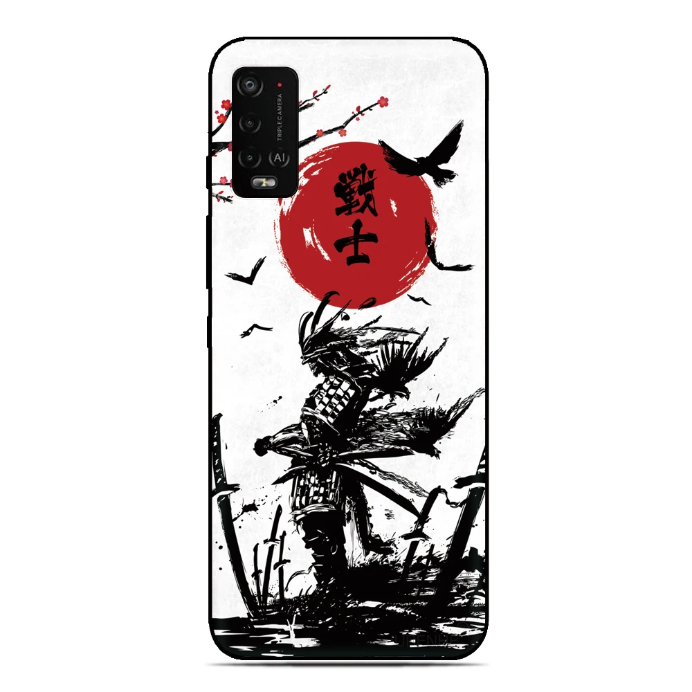 اليابان الساموراي غطاء ل لا شيء الهاتف 2a زائد CMF 1 2 واحد اثنين موتورولا موتو G96 G86 G56 G54 G24 G05 G04 G15 E15 G85 الغطاء الخلفي #3