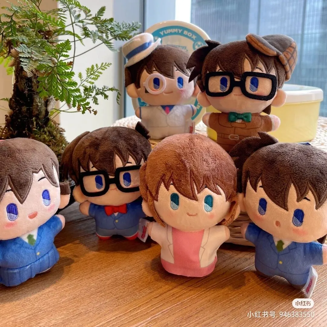 Juguetes de peluche de Detective Conan Cafe para niños, Bento colgante, figura de Anime, modelo coleccionable, muñecas, juguetes Kawaii, regalo de cumpleaños