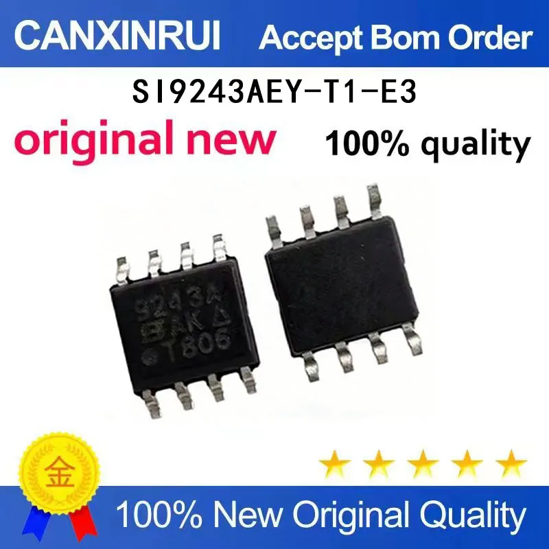 

（5-100 pieces）New SI9243AEY-T1-E3 silk screen printed 9243A bus transceiver chip SOP-8 chip IC