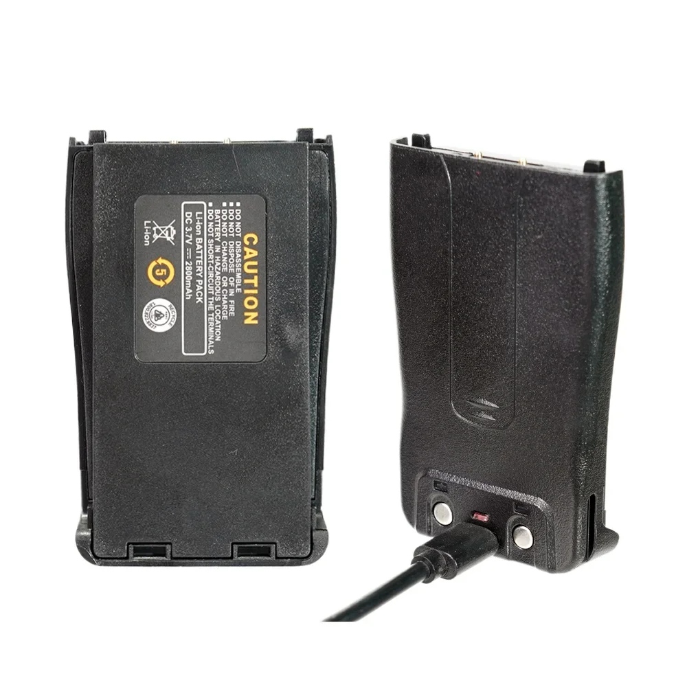 For BAOFENG BF-888S Pro Battery Upgraded Type-C (USB-C) Charging For BF888S/777S/666S BF-C1 For Retevis H777 RT21 RT24 RT28