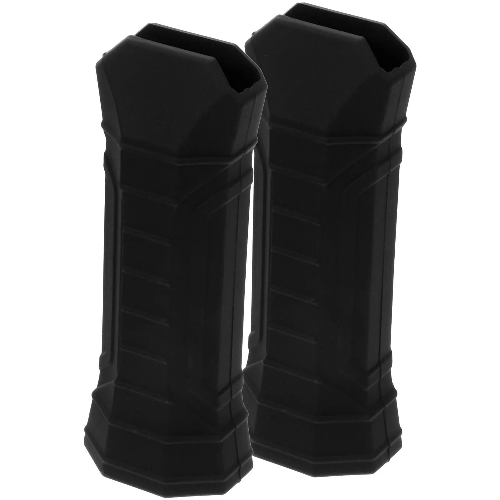 2pcs Silicone Grip Sleeve Comfortable Anti-Slipping Racquet Handle Wraps Paddle Grip Band Durable Protector For Sport