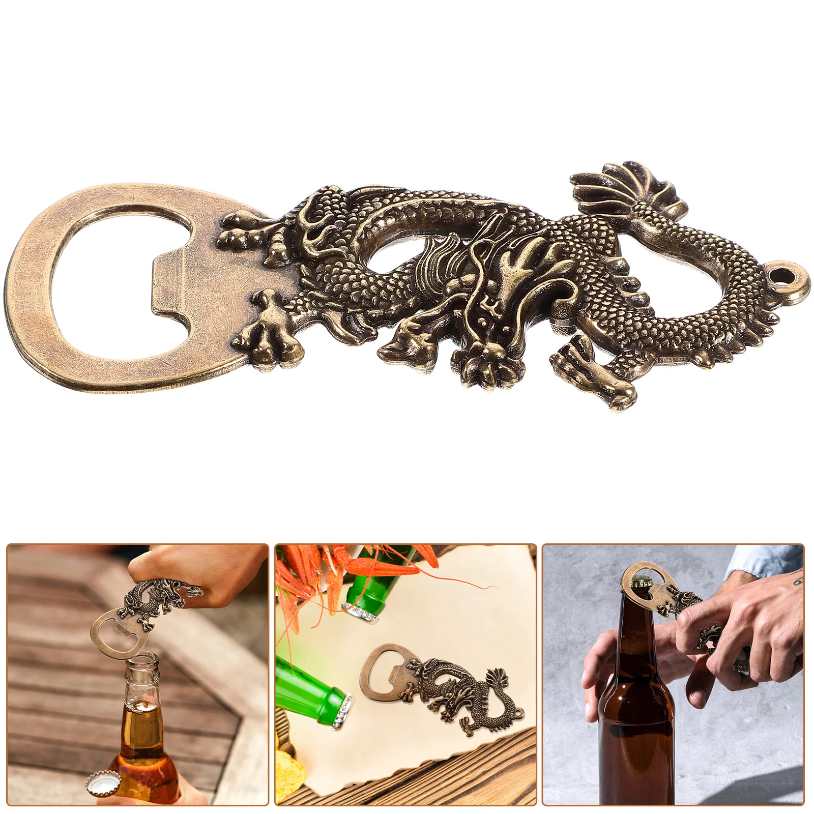 

Bottle Opener Lion Jar Openers Fun Manual Can Beer Cool for Men Home Use Household