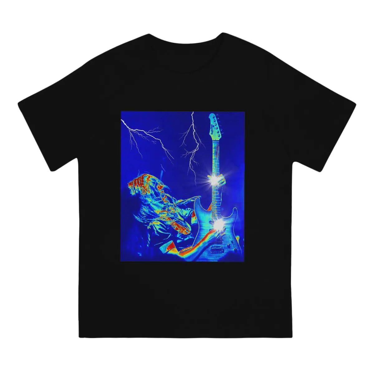 Mincho Lightning T Shirts Men's  Cotton Leisure T-Shirt Crewneck Band Maid Tees Short Sleeve Tops Gift Idea