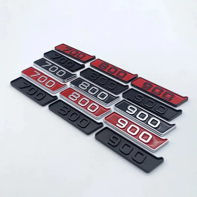 

Car 3D ABS Decal 700 800 900 Sticker For Mercedes Benz BRABUS G Class W463 W205 G63 G65 G700 G800 G900 Car Badge Emblem Stickers