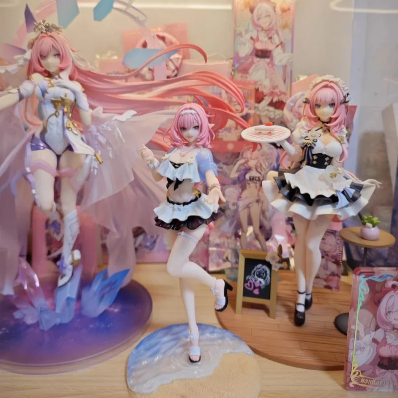 

Original Game Honkai Impact 3 Elysia Figure 1/8 Anime Ornament Summer Rhapsody Action Figurine Cute Model Girl Doll Xmas Gift
