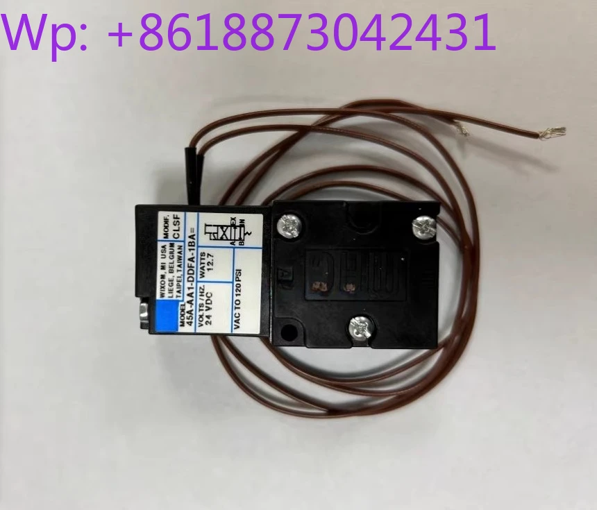 Original High Response Two-Position Five-Way Solenoid Valve Flying Wire High Temperature Resistant 45A-AA1-DDFA-1BA CLSF