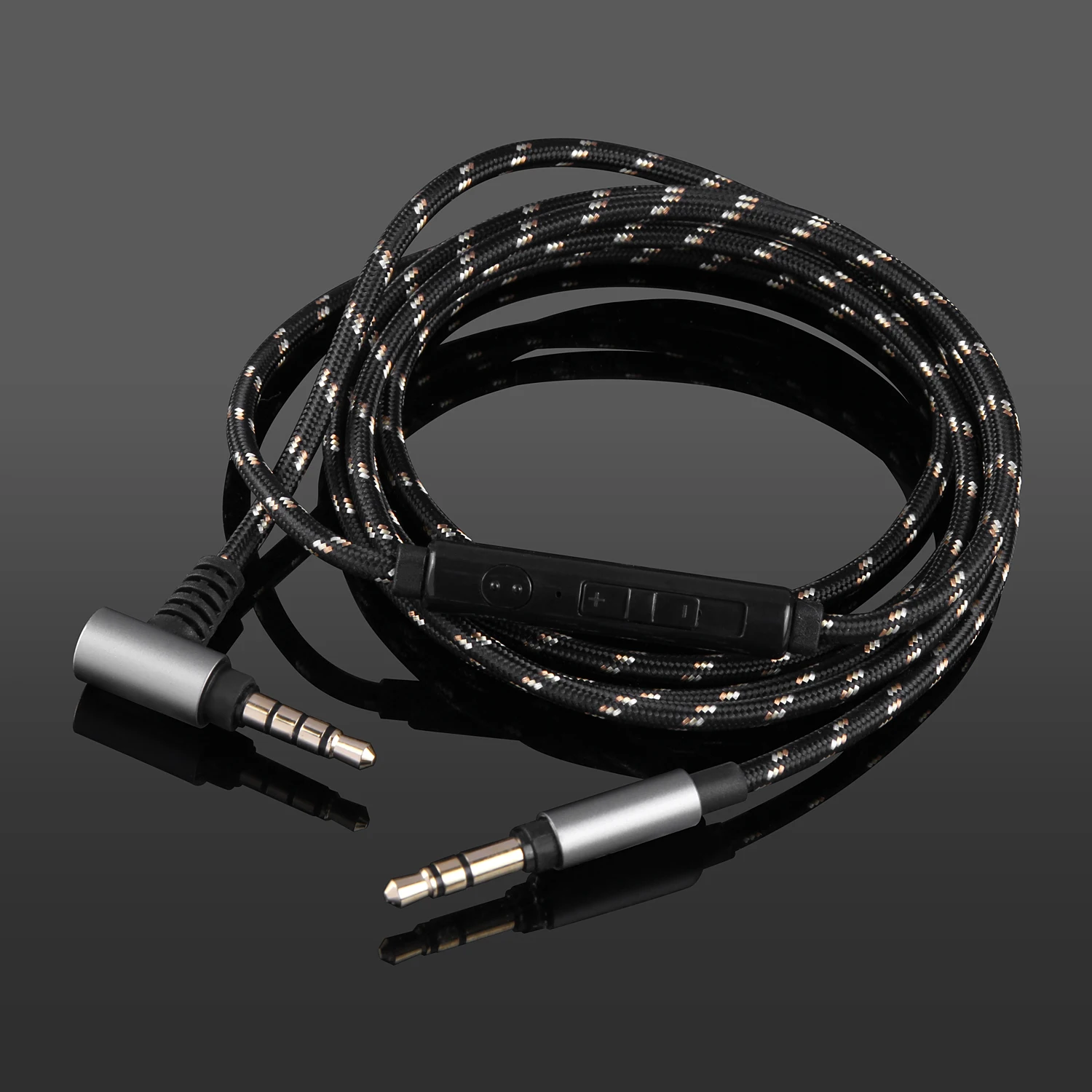 오디오 실버 케이블 리모컨 소니 MDR-1ABP MDR-H600A WH-CH700N 헤드폰