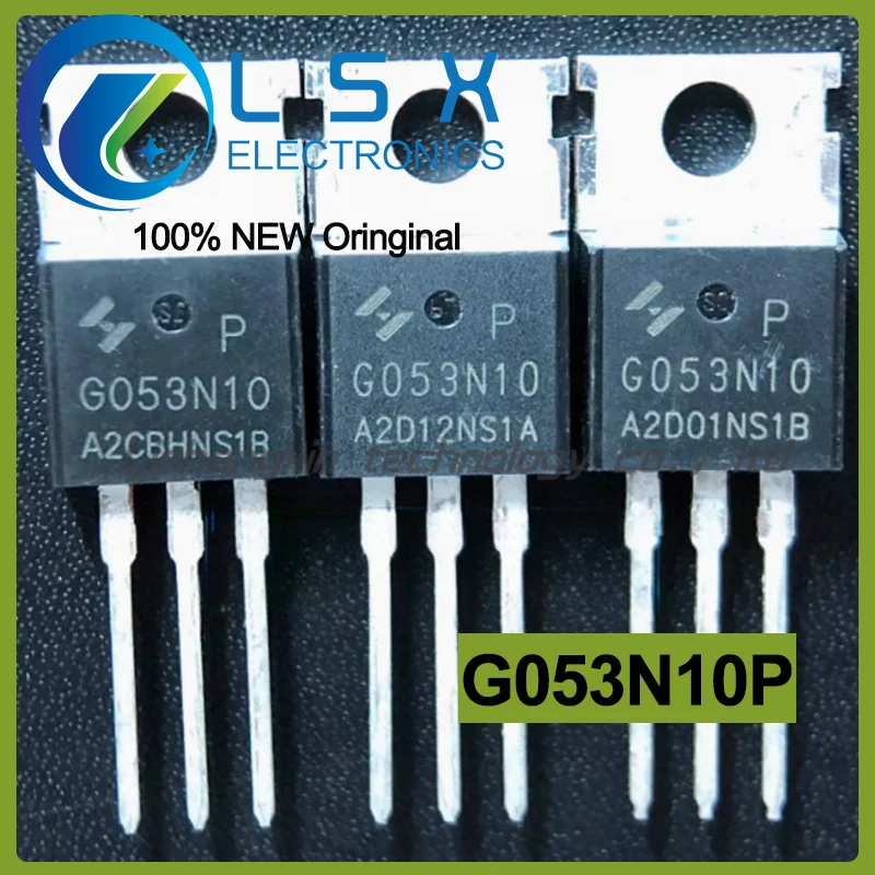 10pcs G053N10 G053N10P TO-220 100V 120V  New and Original