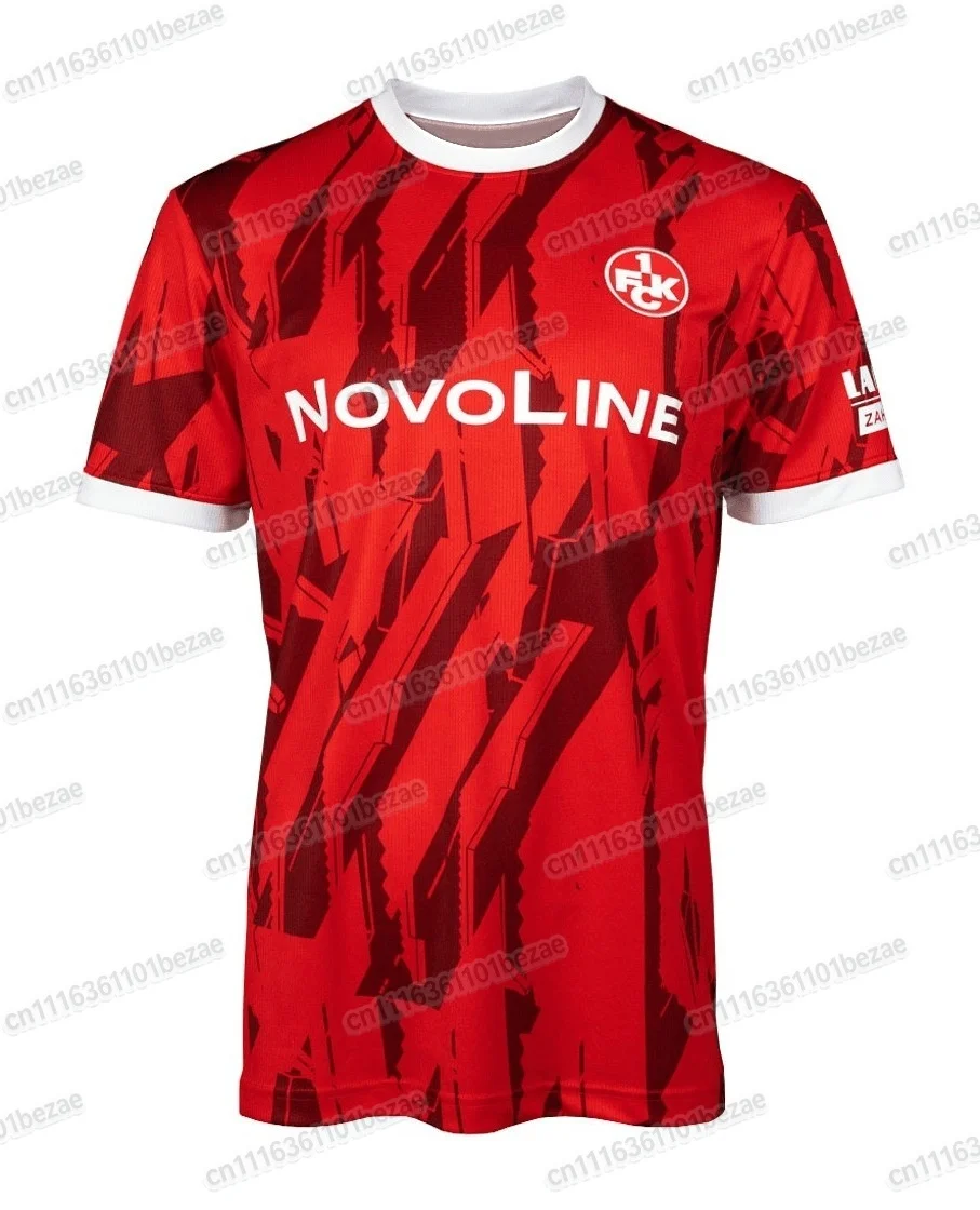 Familien-Fan-Top, Fußballtrikot für Erwachsene, Kaiserslautern Auswärtstrikot, atmungsaktives Fußballtrikot, 3D-gedrucktes atmungsaktives T-Shirt – Detail 6