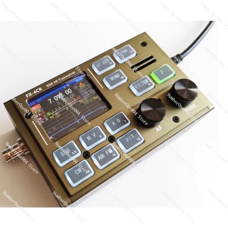 

FX4CR Pocket Wizard 20W HF Radio SDR can be held with Bluetooth sound card, approval code 2024FP5583