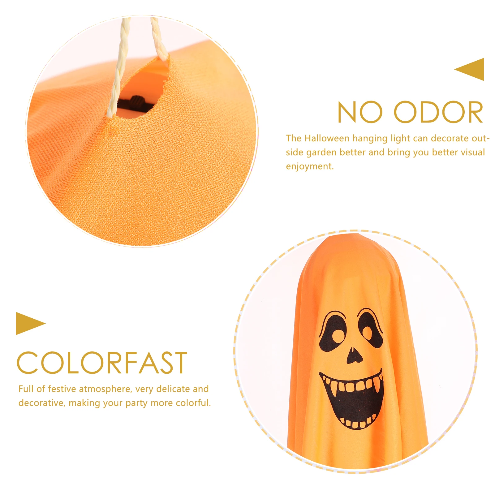 

Halloween Ghost LED Decor Hanging Light Outdoor Decoration Festive Yard Garden Party nament Spooky Photos Safe Portable