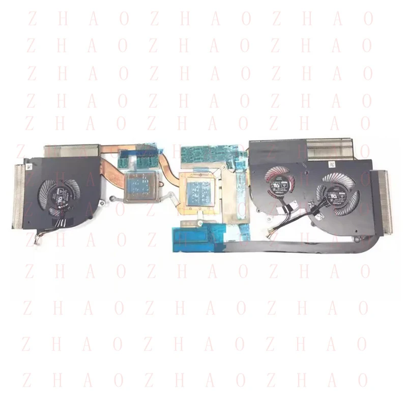L+ For MSI GS73VR MS17B5 Laptop CPU GPU Cooling Fan with Heatsink E32-2500240-A87
