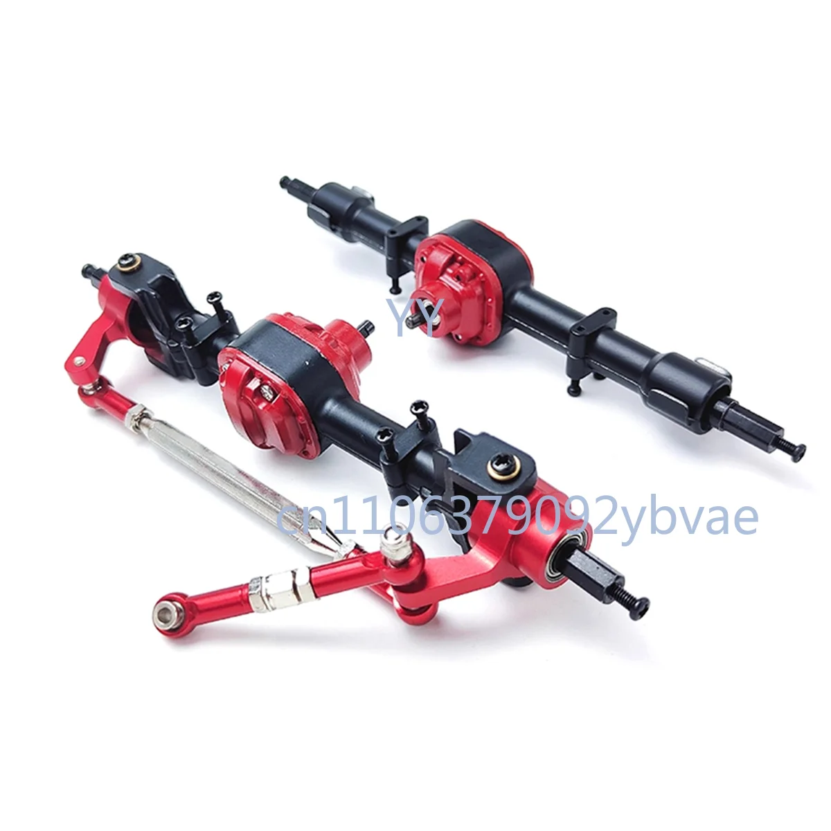 

2Pcs MN82 LC79 Metal Axle Metal Gear Front and Rear Axle for Mang Cow MN82 LC79 RC Truck Car Upgrade Parts Accessories A