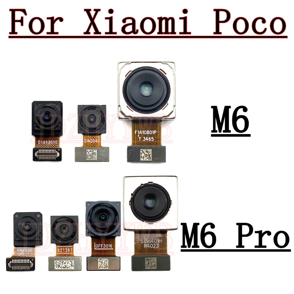 Front Back Camera For Xiaomi Mi Poco M6 Pro M6Pro 4G Backside View