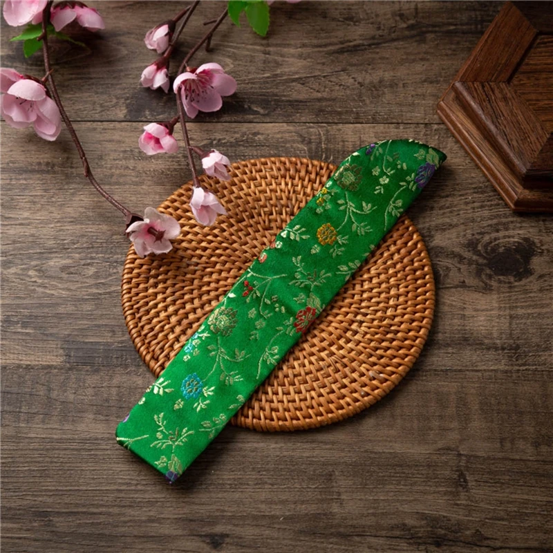 Сумка-чехол для рук с винтажной вышивкой и цветочной ручкой, складной чехол с рукавом-веером, дропшиппинг