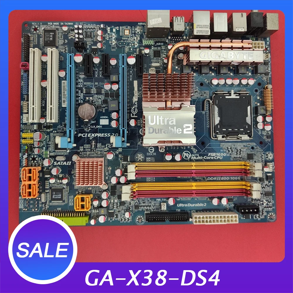 For Giga-byte X38 motherboard LGA 755 GA-X38-DS4