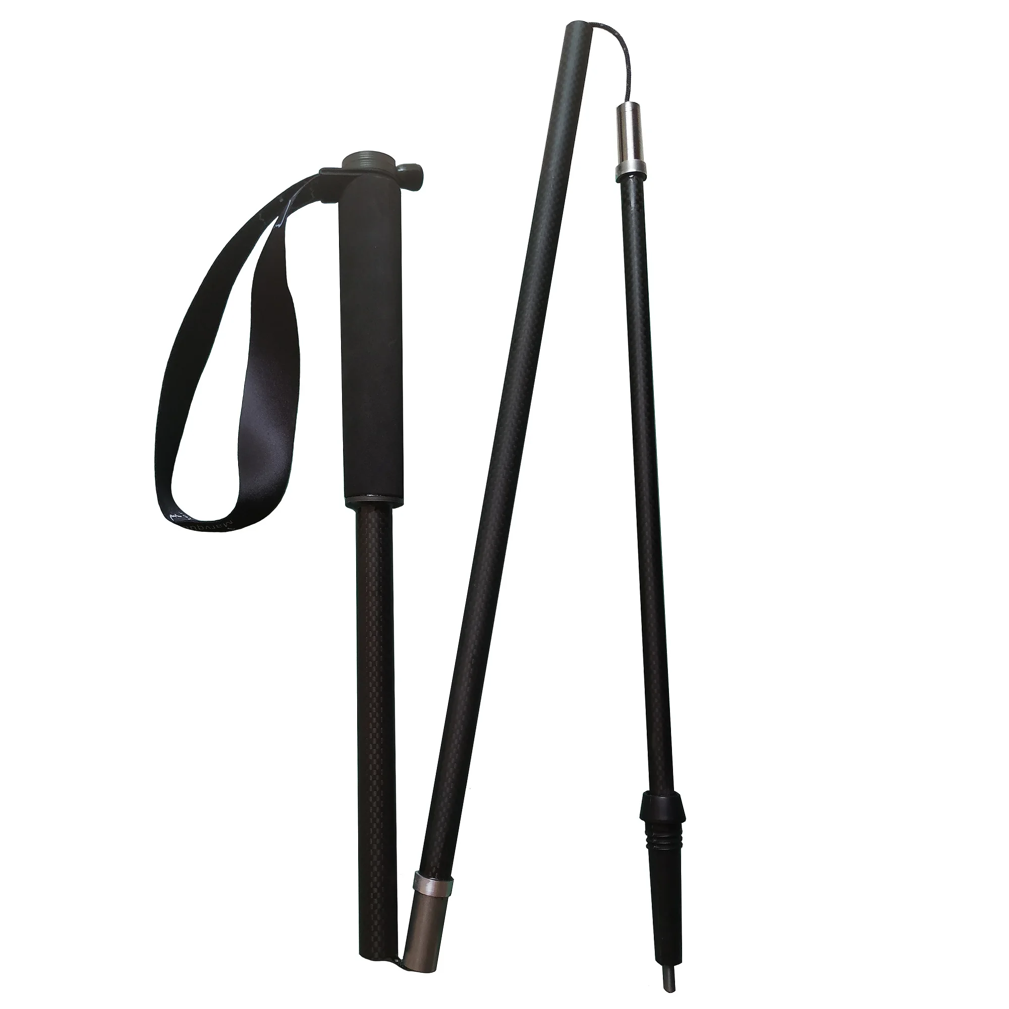 Ultralight foldable Carbon fiber trekking pole female pole Z-folding structure Climbing pole for 163-172cm height