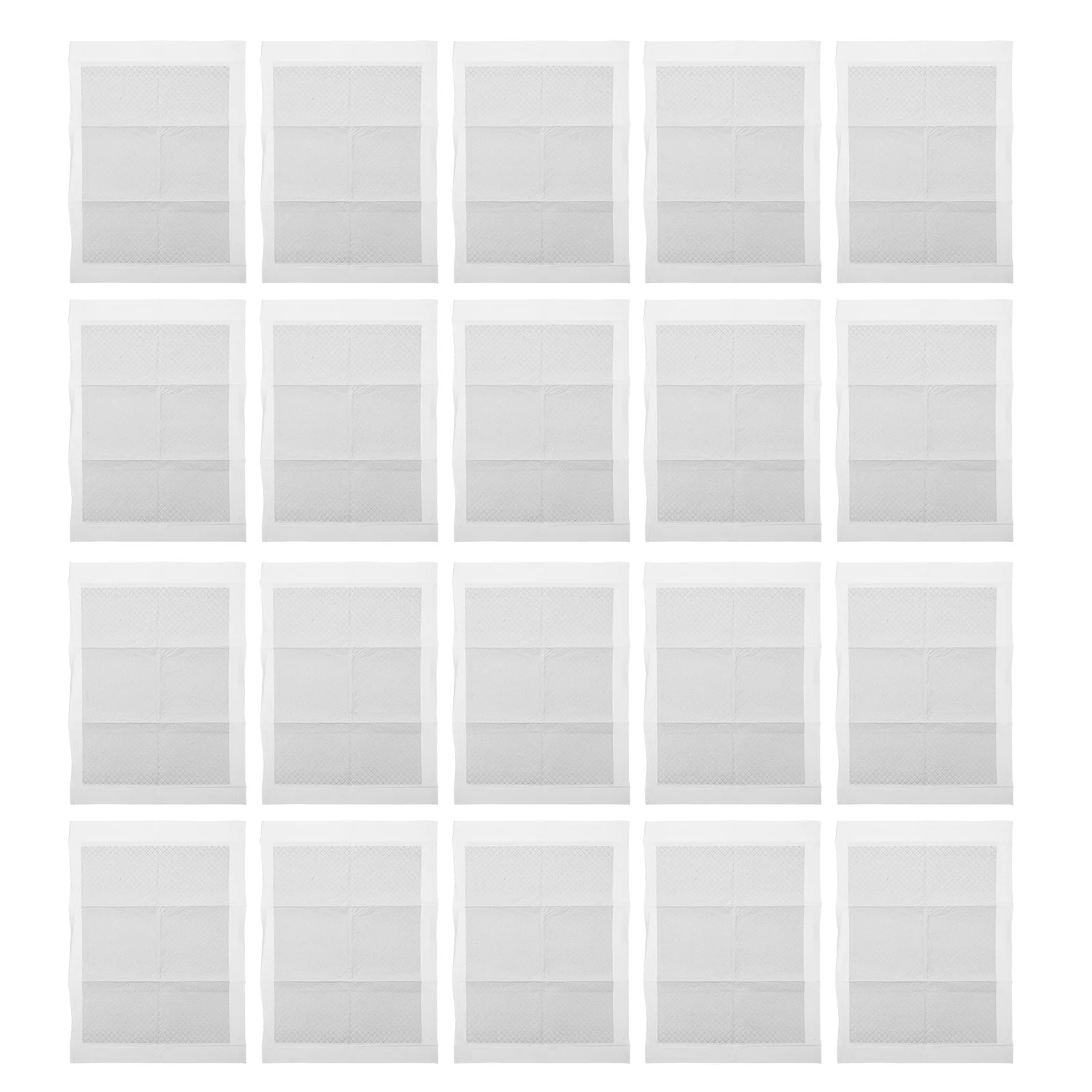 

100Pcs Dog Pee Pads Super Absorbent Leak Proof Fast Drying Pet Training Pads for Puppy Housebreaking Travel Cage Use