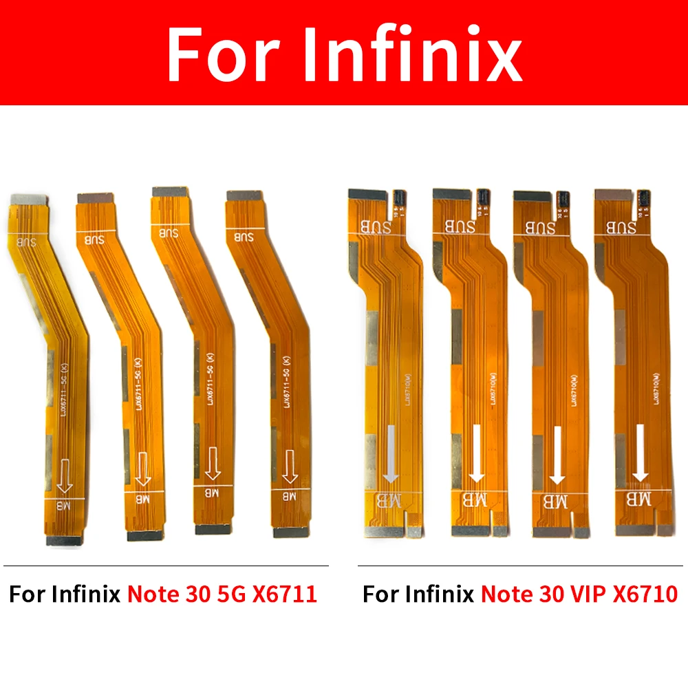 Main Board Mainboard Motherboard Connector Flex Cable For Infinix Hot 11 11s 20 20S 30 Note 10 Pro 11 Pro 12 30 S5 Pro Smart 4C