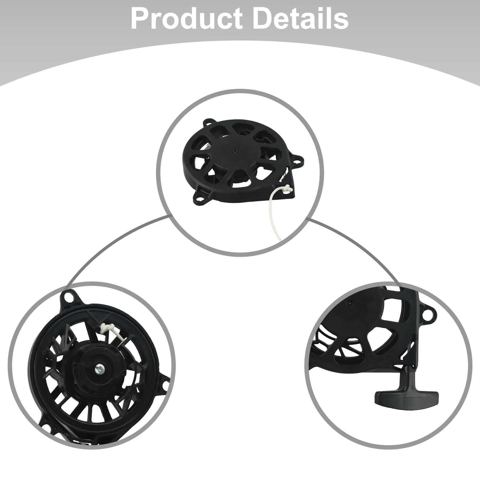 /Long /Rope /For Recoil Starter Assembly 28400-Z9V-014 For For Honda HRN216 HRX217K6 GCV170 GCV200 Lawn Mower Engine Pull Parts
