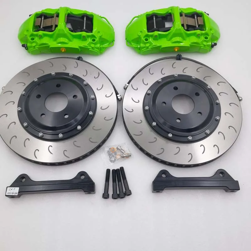 Jekit 6 pots Brake Caliper 355x32mm PCD 5x114.3 For wrx sti 03 GLE 350D