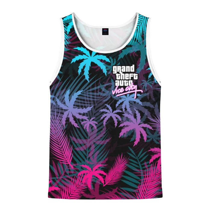 Summer Hot Game Tank Tops Male 3D Print Men Women Fashion Hip Hop Sleeveless Top Oversized Causal Street Style Vest Man Clothing