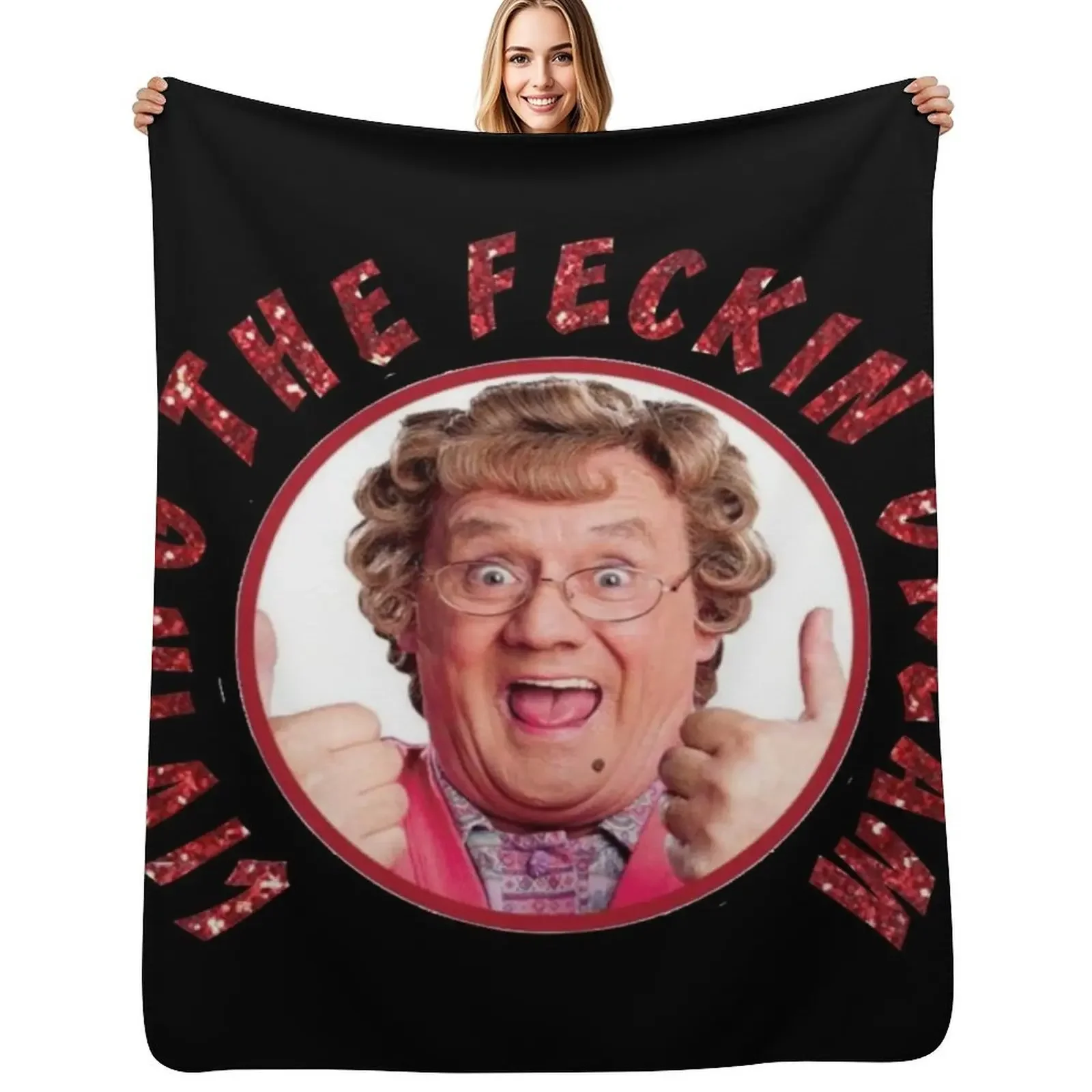 

Mrs Browns Boys Throw Blanket halloween For Decorative Sofa sofa bed Blanket