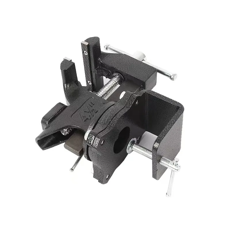 

Vise Multipurpose with Swivel Base Anvil Heavy Duty Cast Iron for Drilling Conduit Cutting Sanding