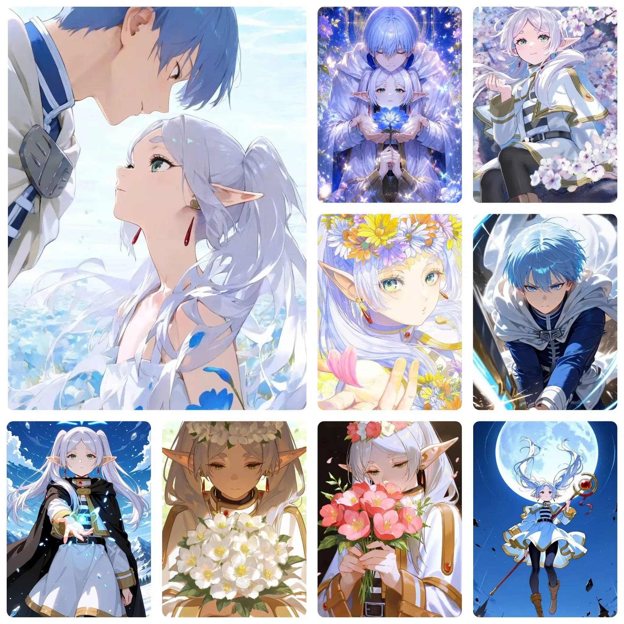 Adult Jigsaw Puzzle 1000 Pieces Puzzle Frieren Beyond Journey's End Anime Puzzle Decorative Painting Exercise Brain Thinking