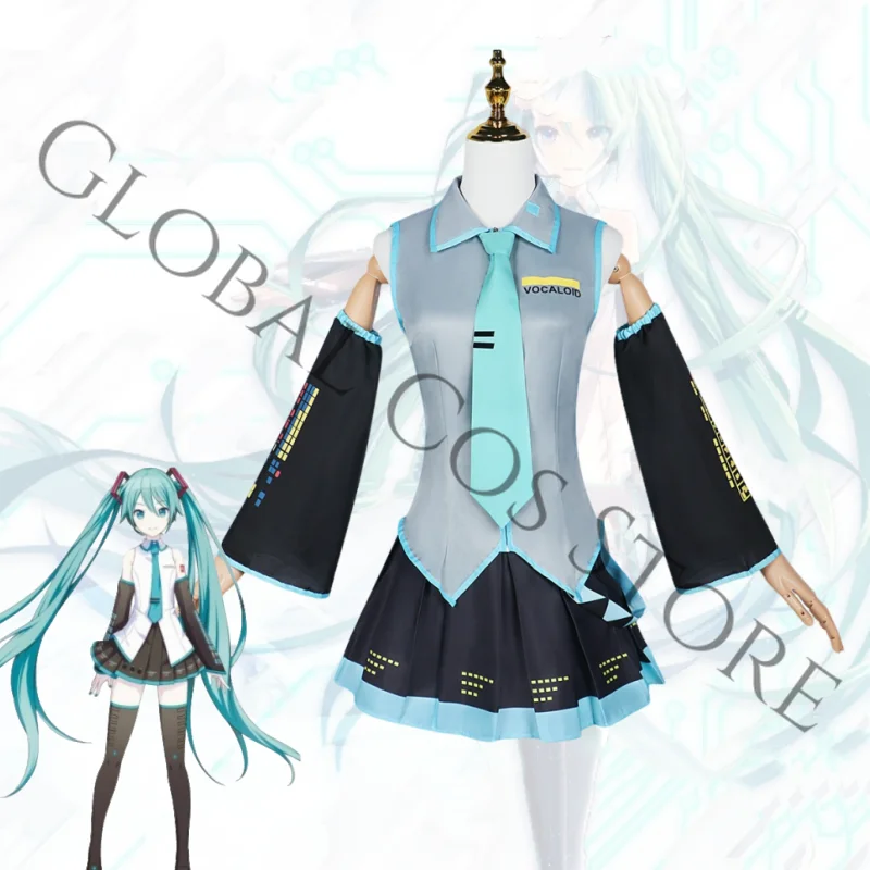 زي تنكري للمغني الافتراضي ميكو - مراجعة Anime Cosplay Miku وسعره