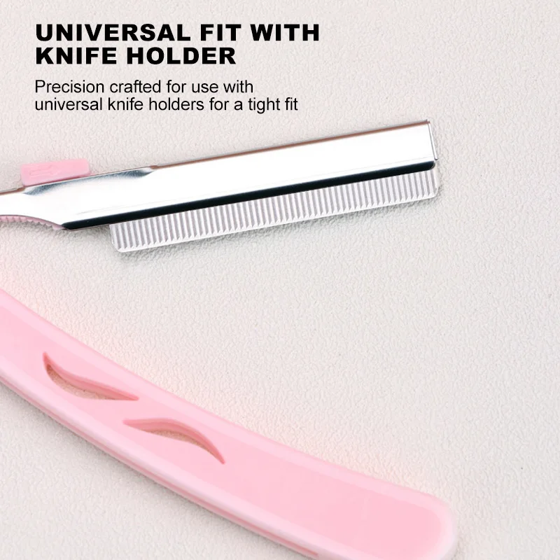 10 stuks decoratie wenkbrauwmes roestvrij staal wenkbrauwscheermes wenkbrauwmes make-up artiest scheermes wenkbrauwmes schoonheidsgereedschap