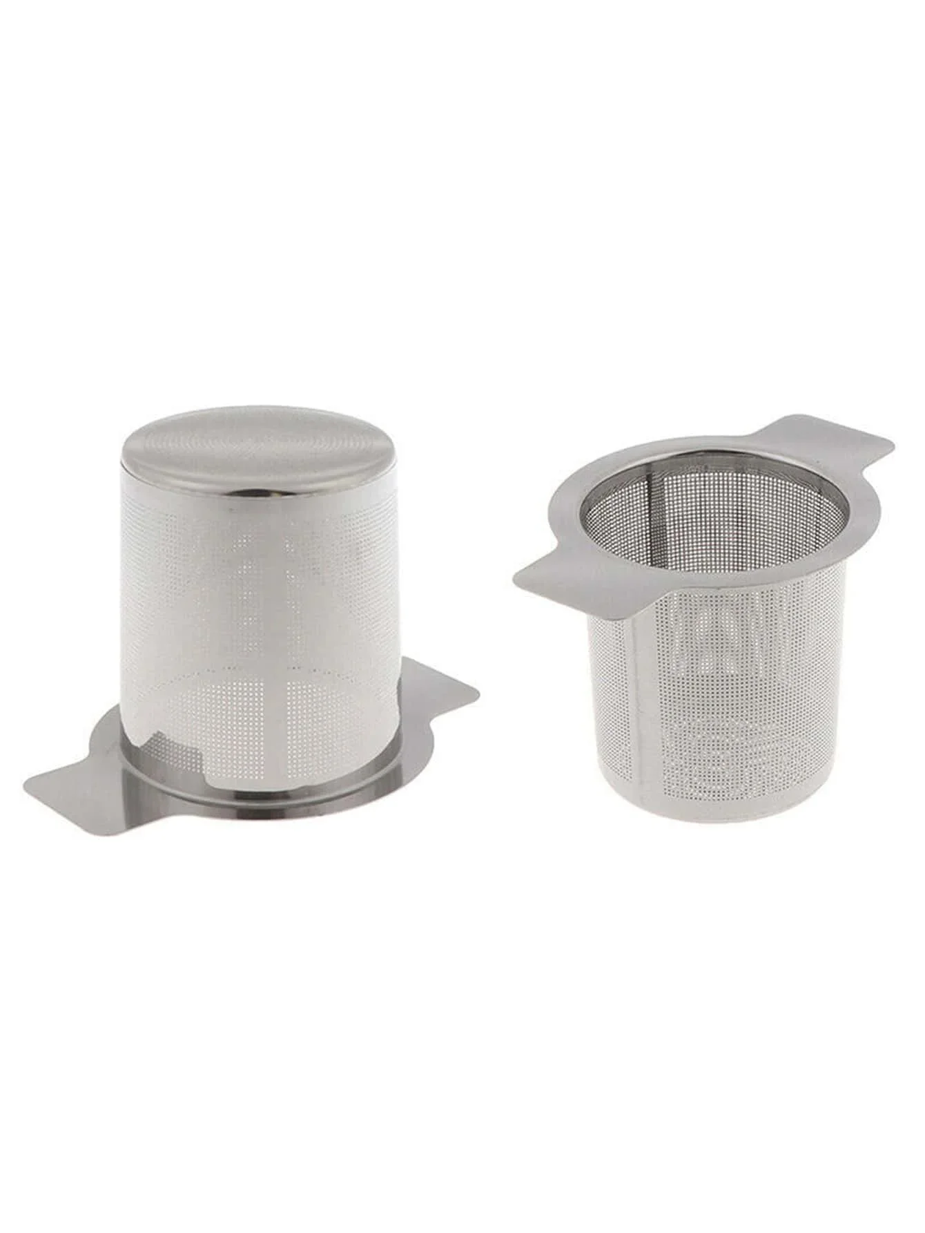 High Quality Tea Infuser Stainless Steel Coffee Tea Strainer Grid Binaural Net Leak Tea Mesh Tea Filter Tea Accessory image 5